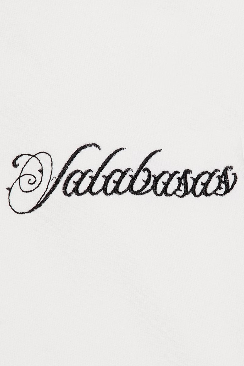 "ALLOY" CREW NECK WHITE "ALLOY" CREW NECK WHITE