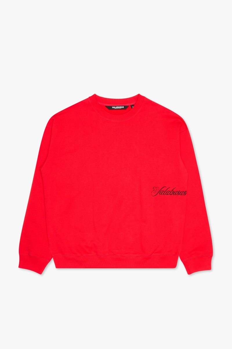 "ALLOY" CREWNECK RED "ALLOY" CREWNECK RED