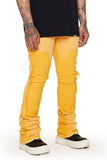 “Alpha" STACKED FLARE JEAN LT. ORANGE “Alpha" STACKED FLARE JEAN LT. ORANGE