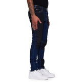 “ANOM” JEANS NERO BLU WAXED “ANOM” JEANS NERO BLU WAXED