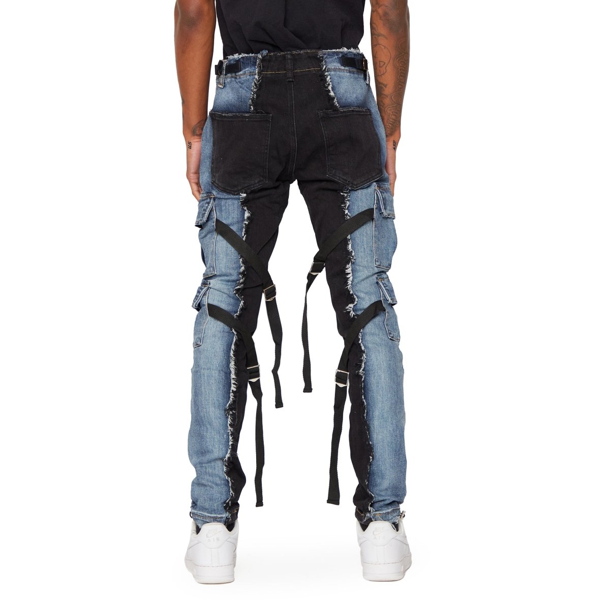 "APOLLO” JEANS BLUE DENIM / BLACK DENIM "APOLLO” JEANS BLUE DENIM / BLACK DENIM