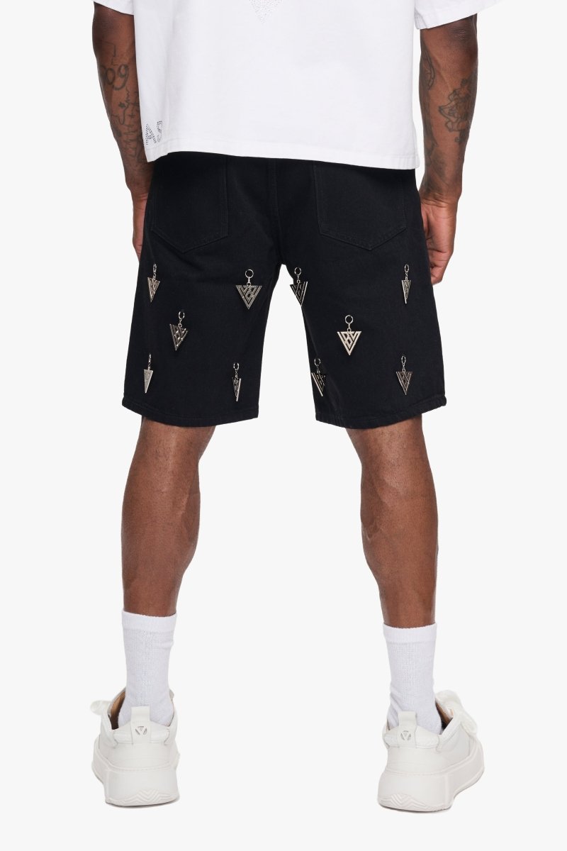 Ascension Denim Shorts Jet Black Ascension Denim Shorts Jet Black