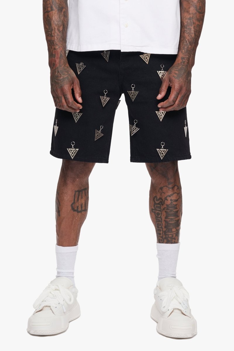 Ascension Denim Shorts Jet Black Ascension Denim Shorts Jet Black