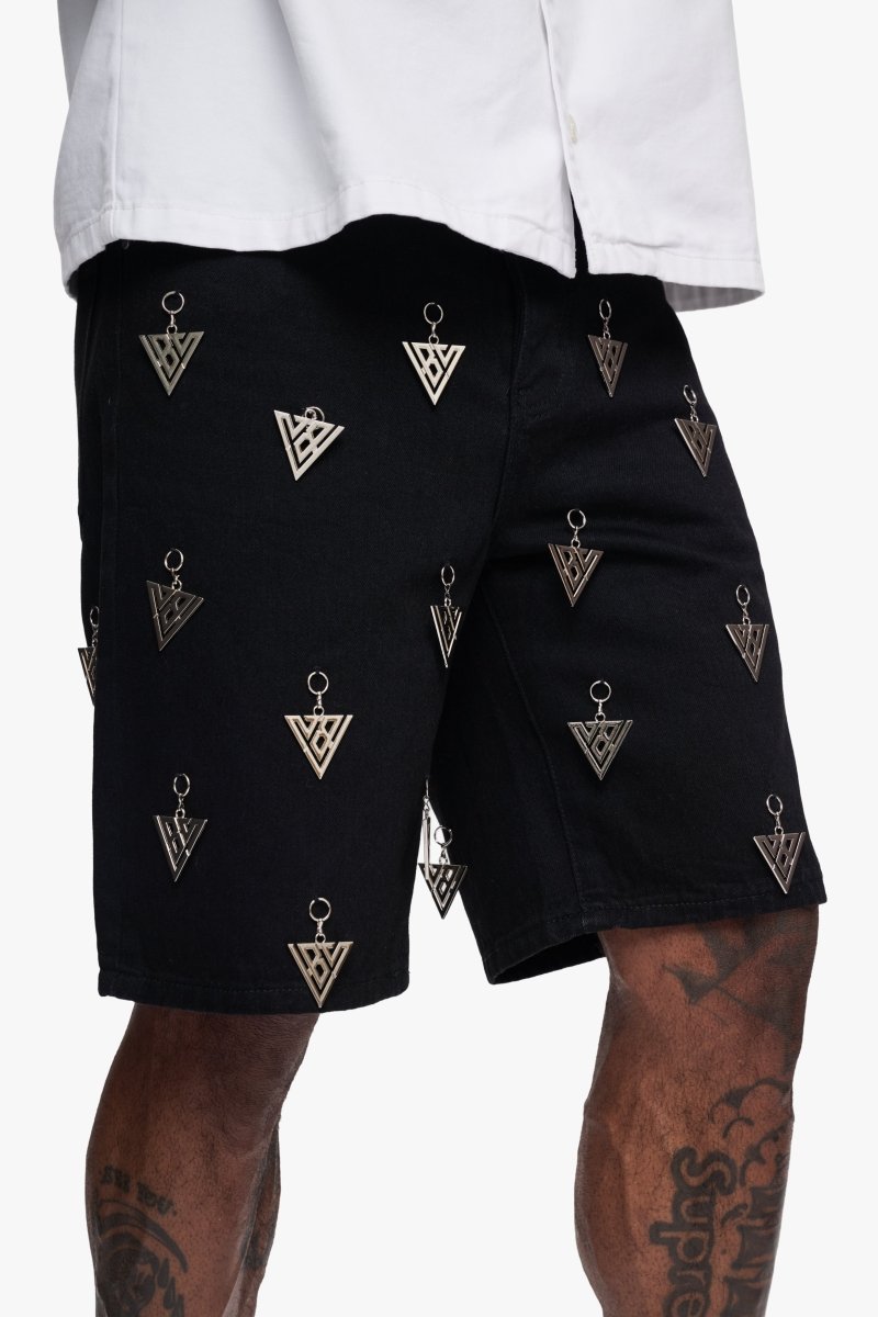 Ascension Denim Shorts Jet Black Ascension Denim Shorts Jet Black