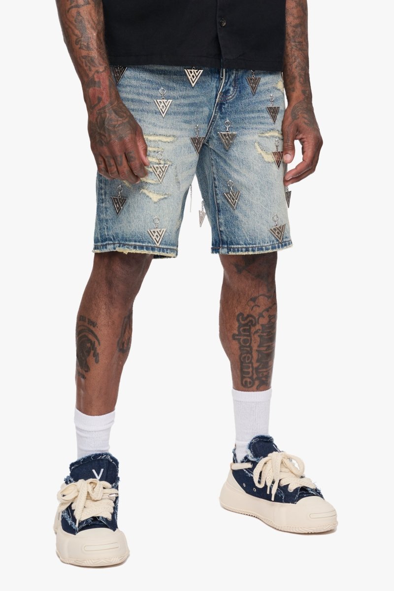 Ascension Denim Shorts Vintage Blue Ascension Denim Shorts Vintage Blue