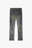 "AURA" SKINNY JEAN DIRTY WASH "AURA" SKINNY JEAN DIRTY WASH