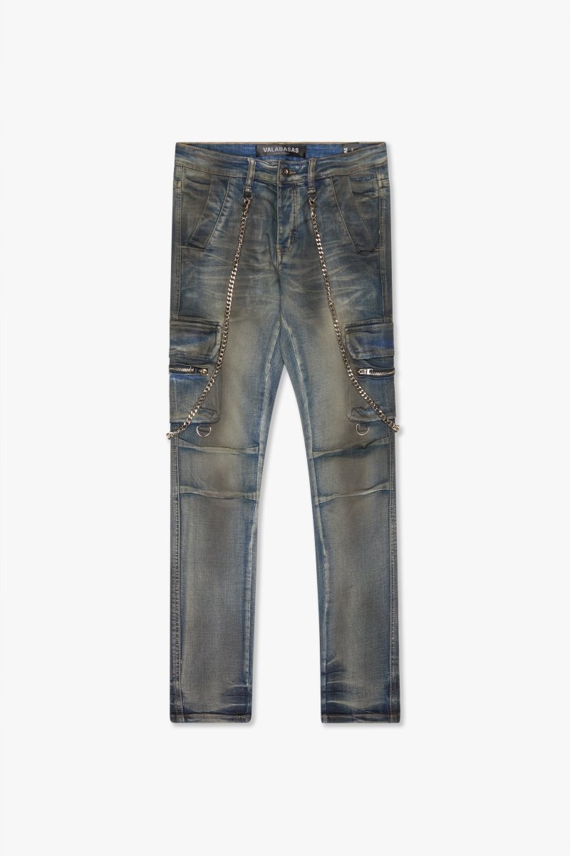 "AURA" SKINNY JEAN DIRTY WASH "AURA" SKINNY JEAN DIRTY WASH