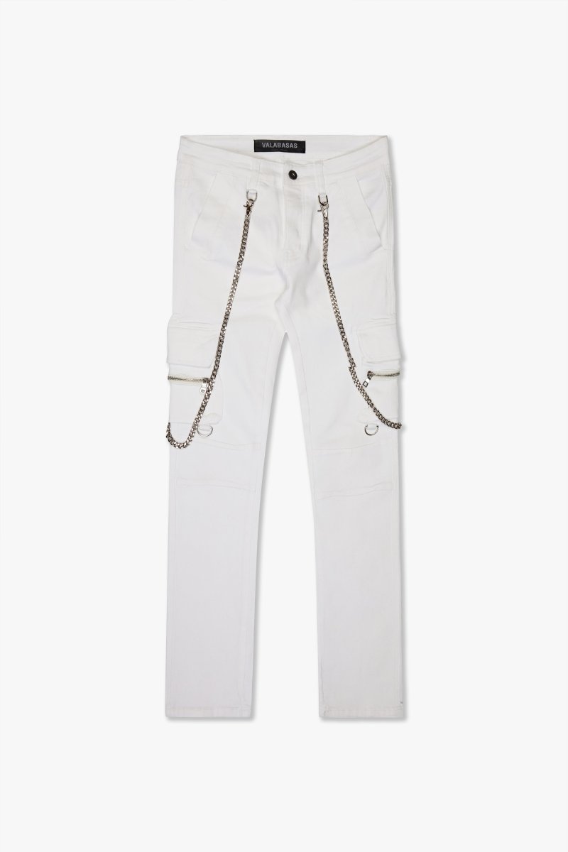 "AURA" SKINNY JEAN WHITE "AURA" SKINNY JEAN WHITE