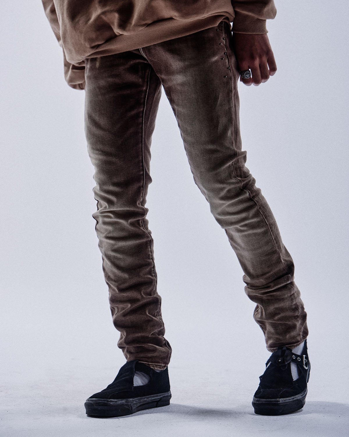 "Rehearsal" Core Denim (Slim) (Brown) "Rehearsal" Core Denim (Slim) (Brown)