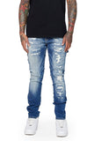 "AZURITE" SKINNY JEAN LIGHT WASHED "AZURITE" SKINNY JEAN LIGHT WASHED
