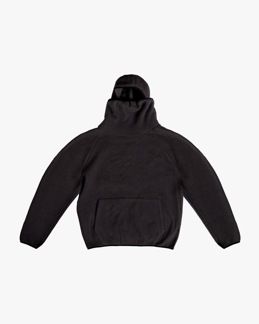 EPTM Balaclava Sherpa Hoodie - Black