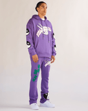 "BALANCED" FLEECE SET PURPLE "BALANCED" FLEECE SET PURPLE