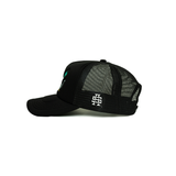 Banner Trucker Hat (Black/Black) Banner Trucker Hat (Black/Black)