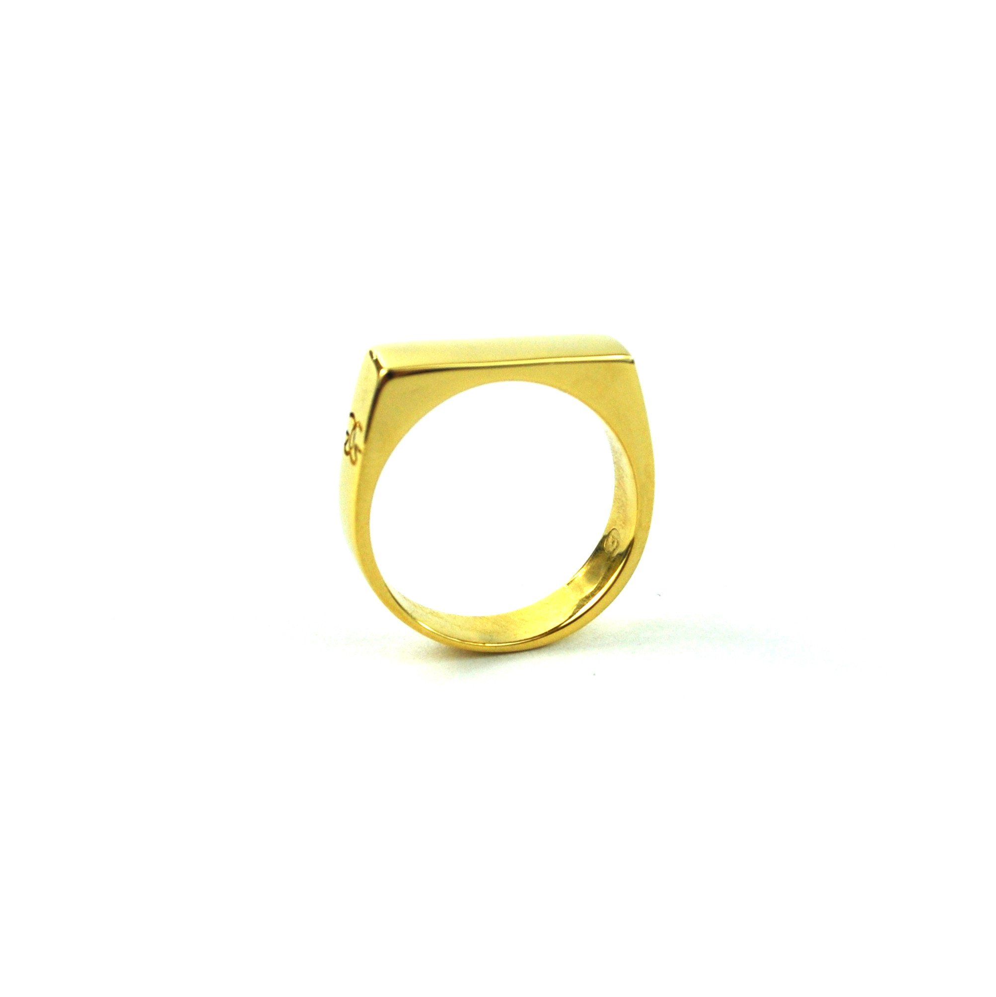 Gold Bar Ring Gold Bar Ring