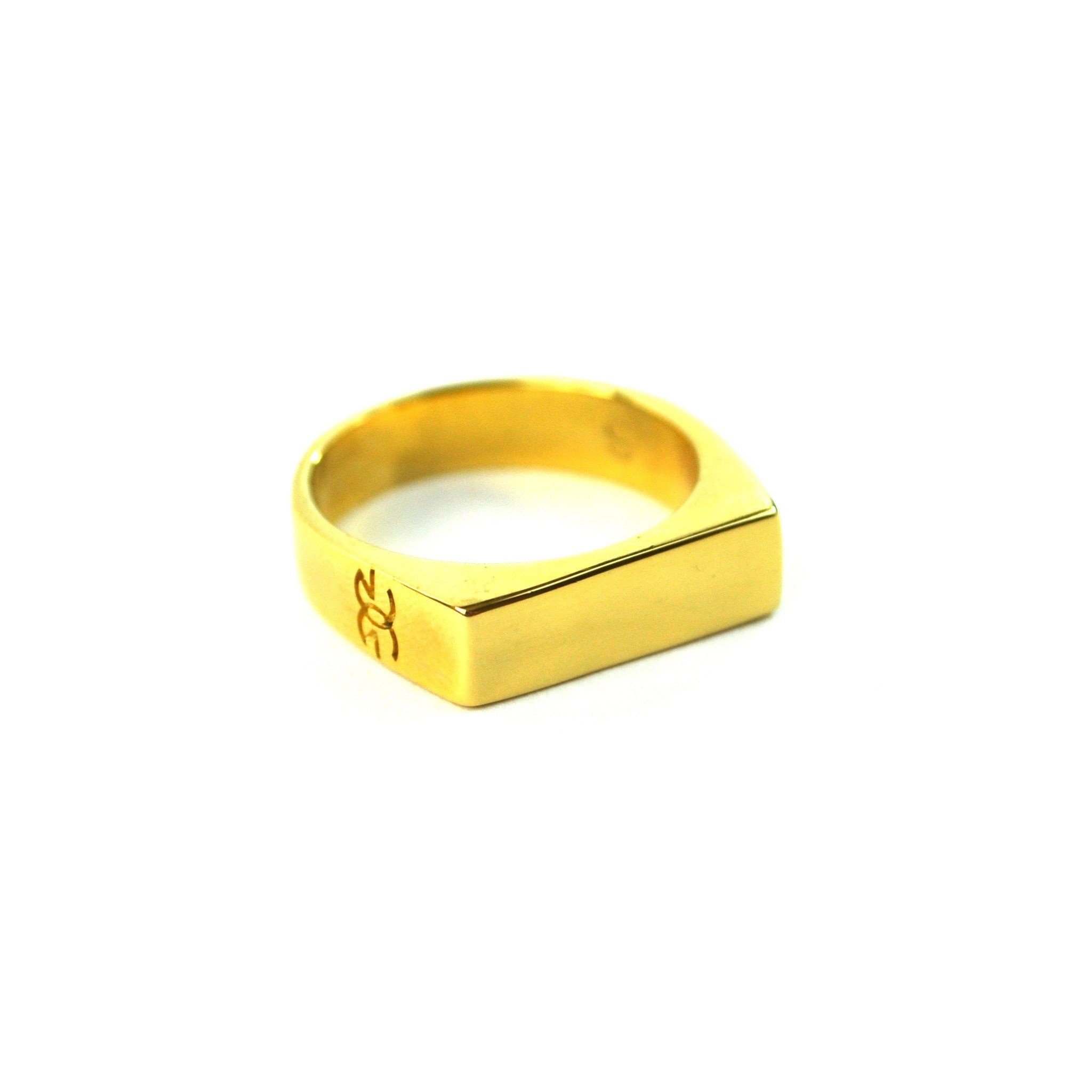Gold Bar Ring Gold Bar Ring