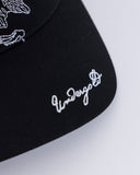 Basics Cherubs High Crown Cap Black Basics Cherubs High Crown Cap Black