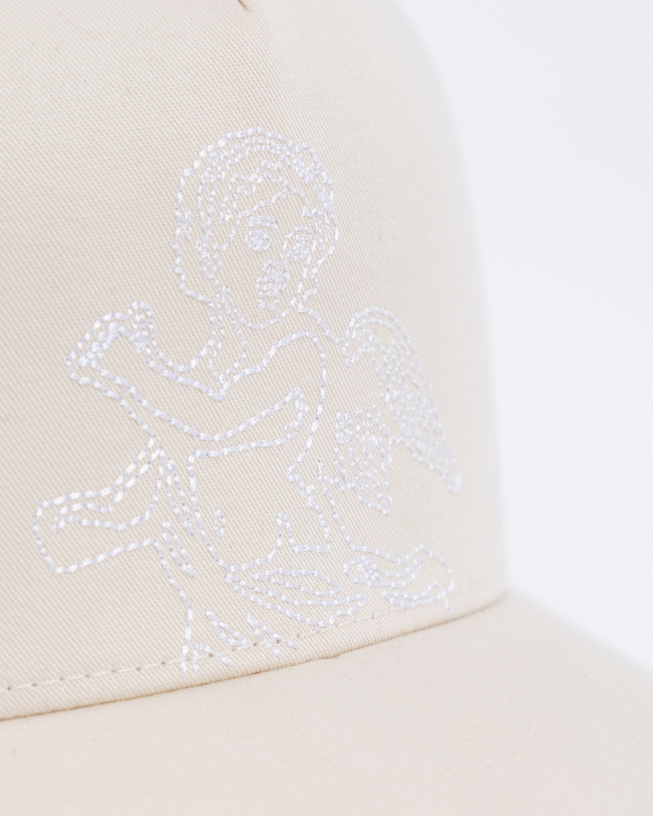 Basics Cherubs High Crown Cap Cream Basics Cherubs High Crown Cap Cream