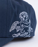 Basics Cherubs High Crown Cap Navy Blue Basics Cherubs High Crown Cap Navy Blue