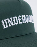 Basics God's Plan High Crown Cap Green Basics God's Plan High Crown Cap Green