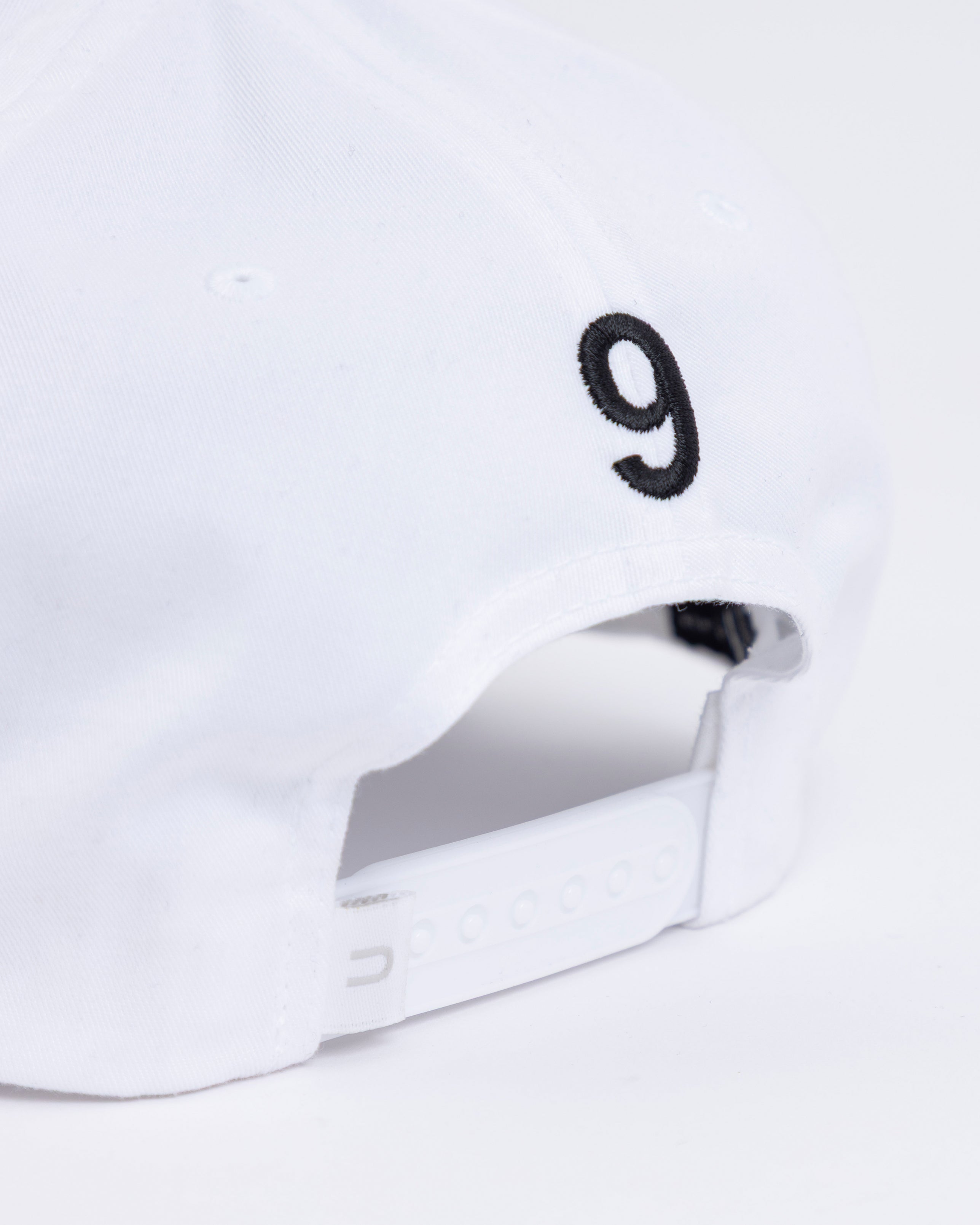 Basics God's Plan High Crown Cap White / Black Basics God's Plan High Crown Cap White / Black