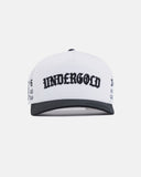 Basics God's Plan High Crown Cap White / Black Basics God's Plan High Crown Cap White / Black