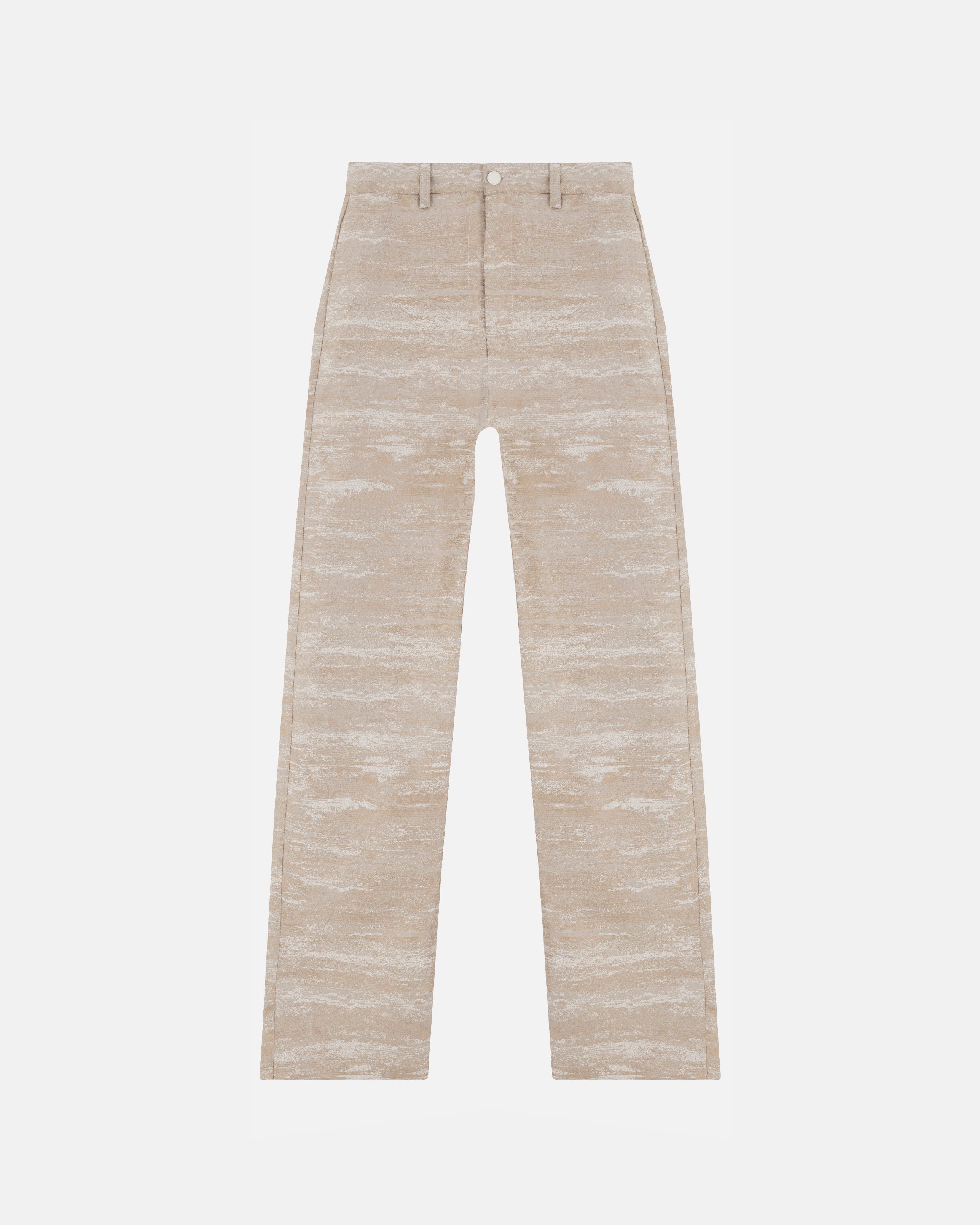Basics Jacquard Trousers Taupe Basics Jacquard Trousers Taupe