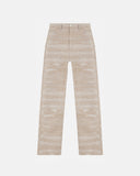 Basics Jacquard Trousers Taupe Basics Jacquard Trousers Taupe