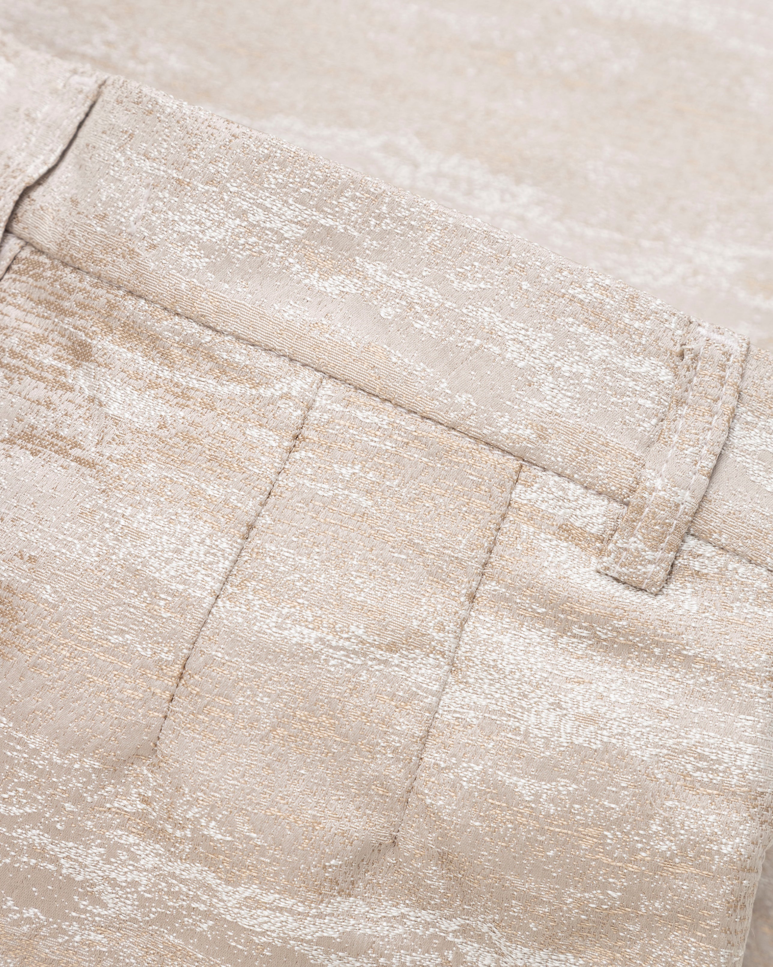 Basics Jacquard Trousers Taupe Basics Jacquard Trousers Taupe