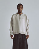 Basics Knit Zip Up Long Sleeve Polo Shirt Seed Gray Basics Knit Zip Up Long Sleeve Polo Shirt Seed Gray