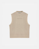 Basics Knitted Vest Cream Basics Knitted Vest Cream