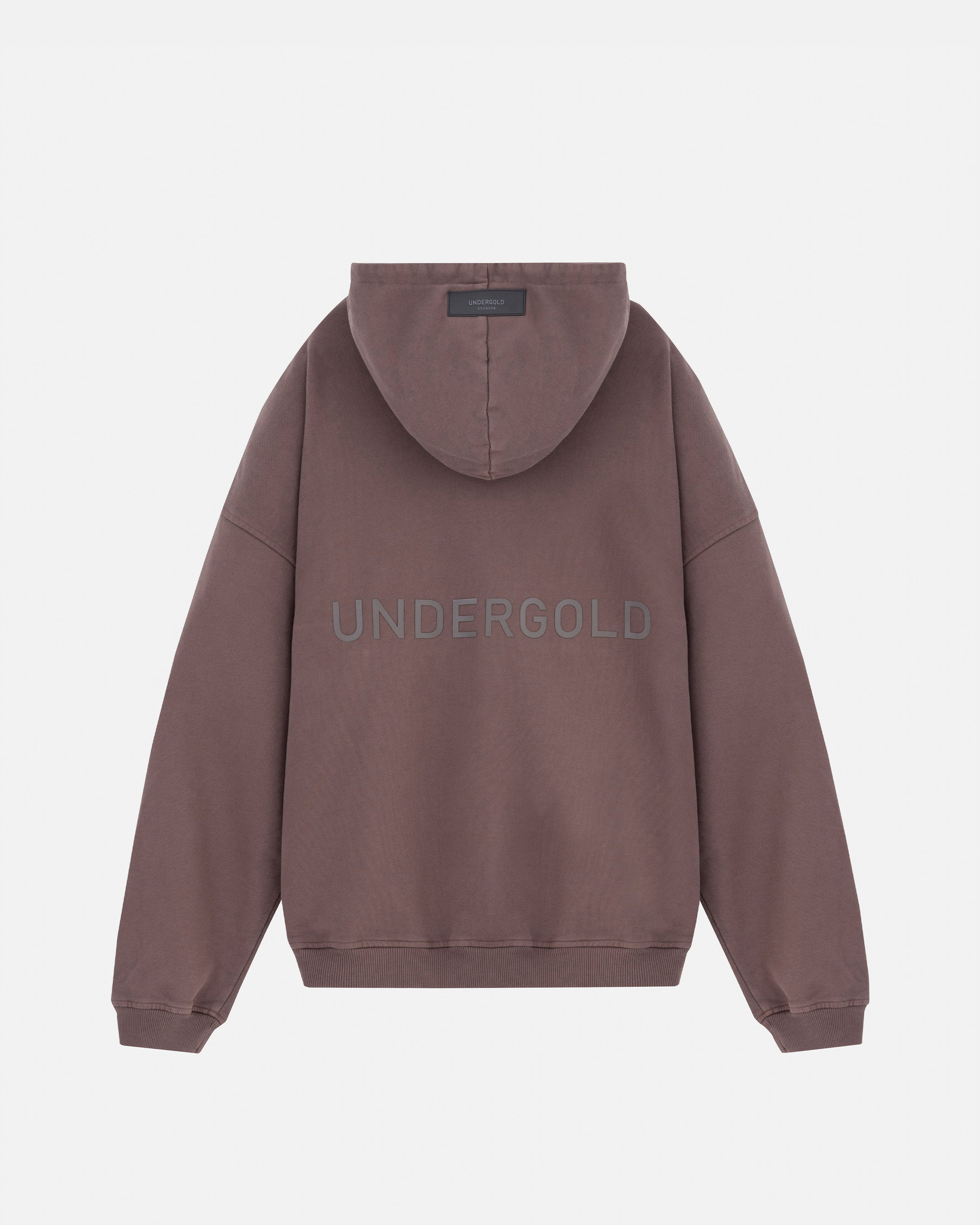 Line Logo Hoodie Brown Line Logo Hoodie Brown