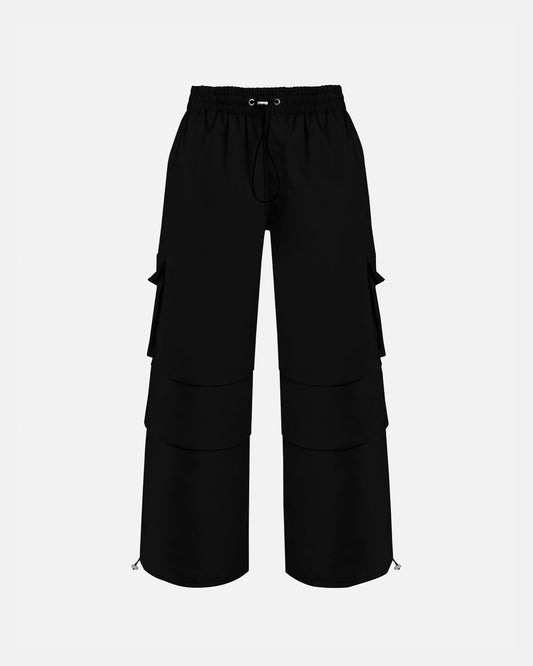 Basics Parachute V2 Cargo Pants Black