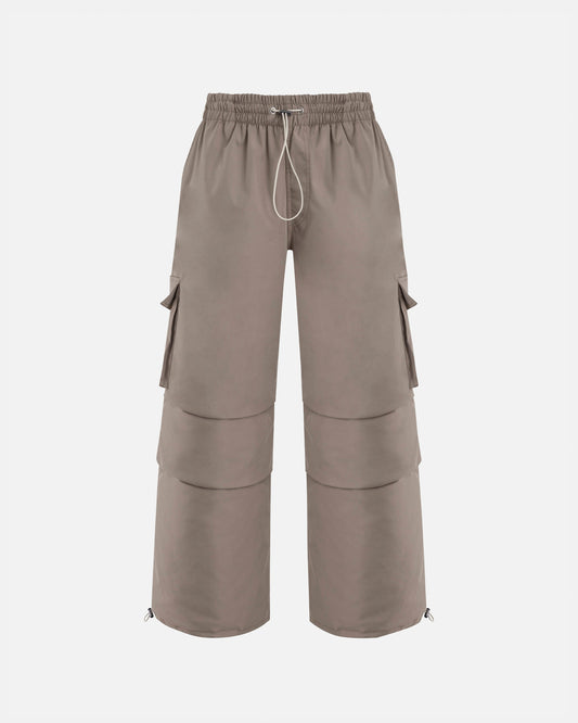 Basics Parachute V2 Cargo Pants Cream