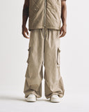 Basics Parachute V2 Cargo Pants Cream Basics Parachute V2 Cargo Pants Cream