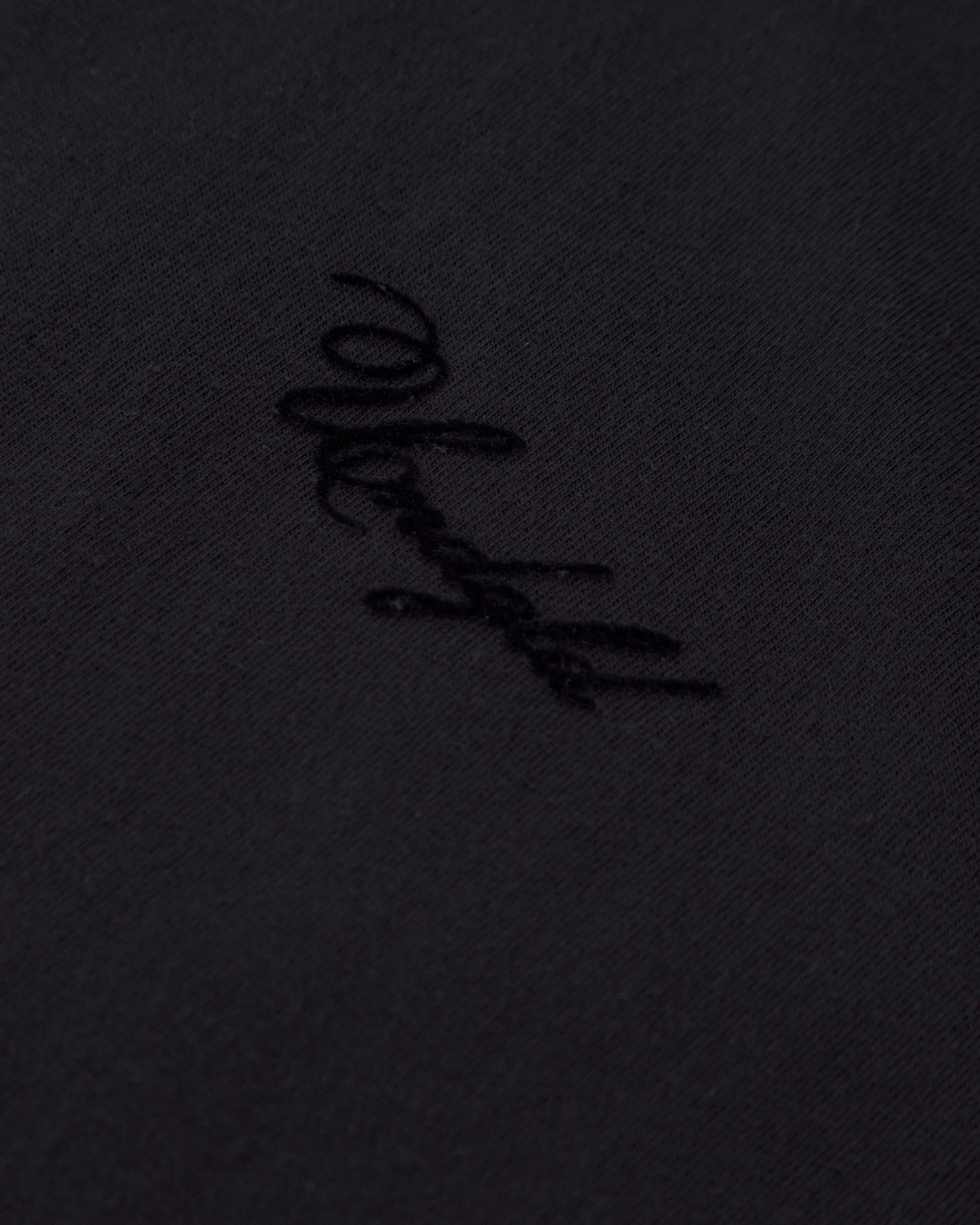 Basics Peached Undgld Tshirt Black Basics Peached Undgld Tshirt Black