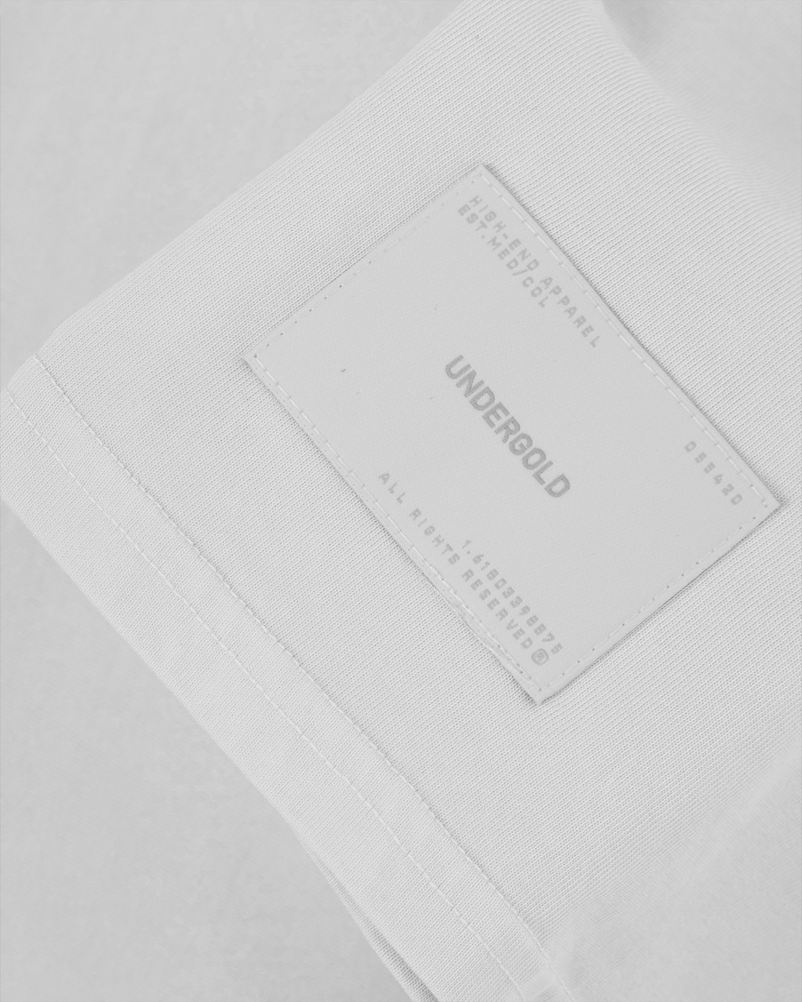 Basics Tiny Logo Regular Fit Tshirt White Basics Tiny Logo Regular Fit Tshirt White