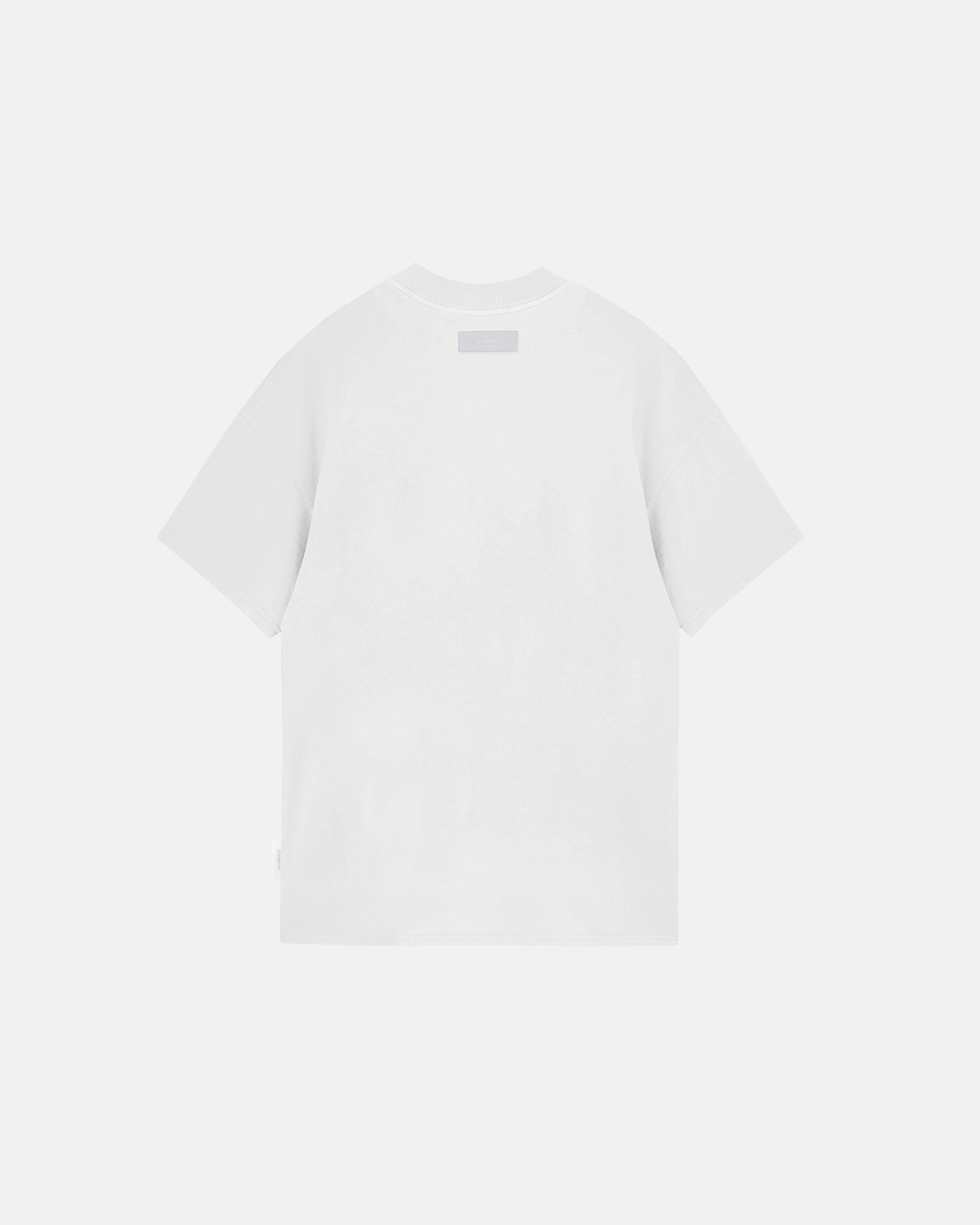 Basics Tiny Logo Regular Fit Tshirt White Basics Tiny Logo Regular Fit Tshirt White