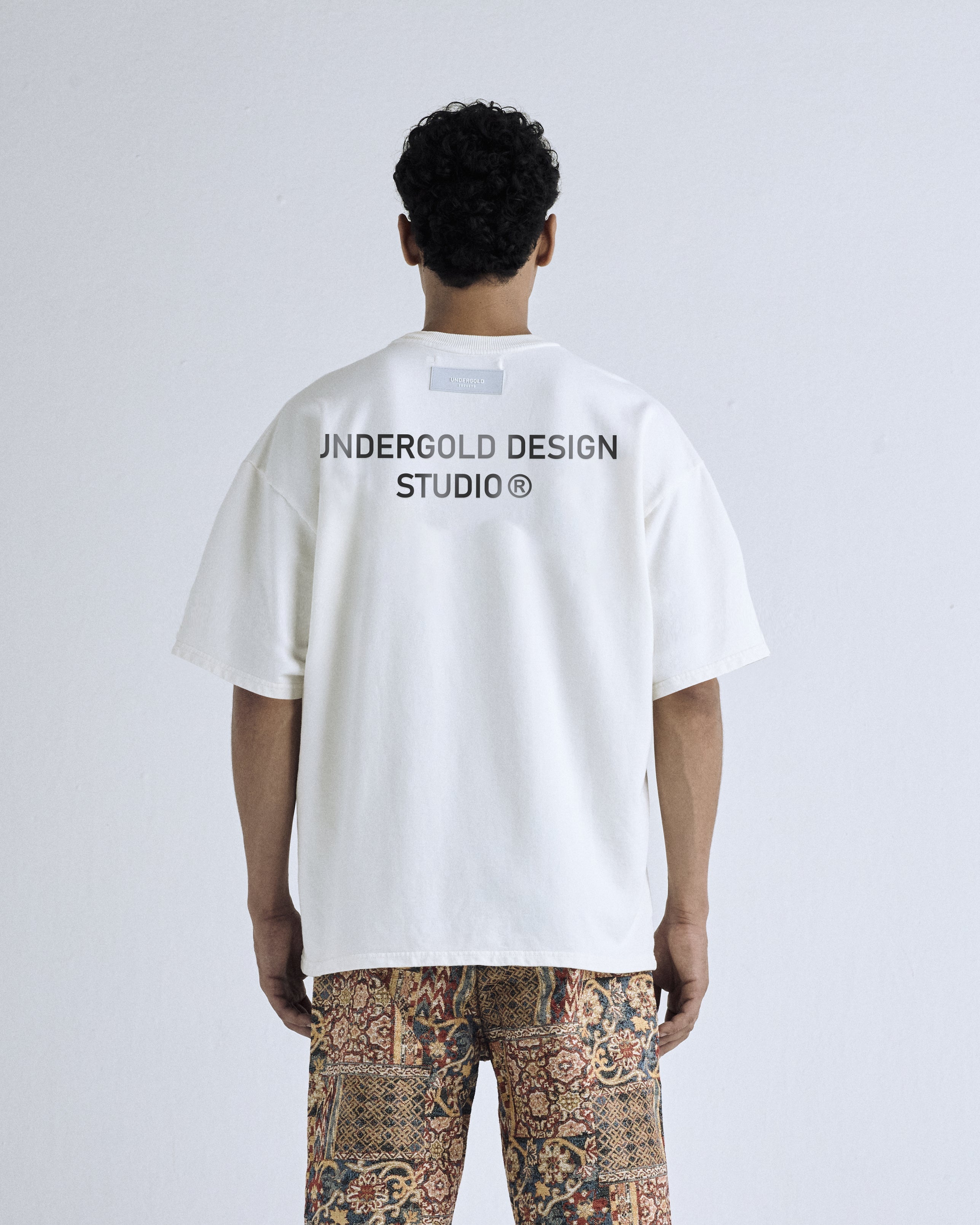 Basics Undergold Design Studio Boxy T-shirt White Basics Undergold Design Studio Boxy T-shirt White