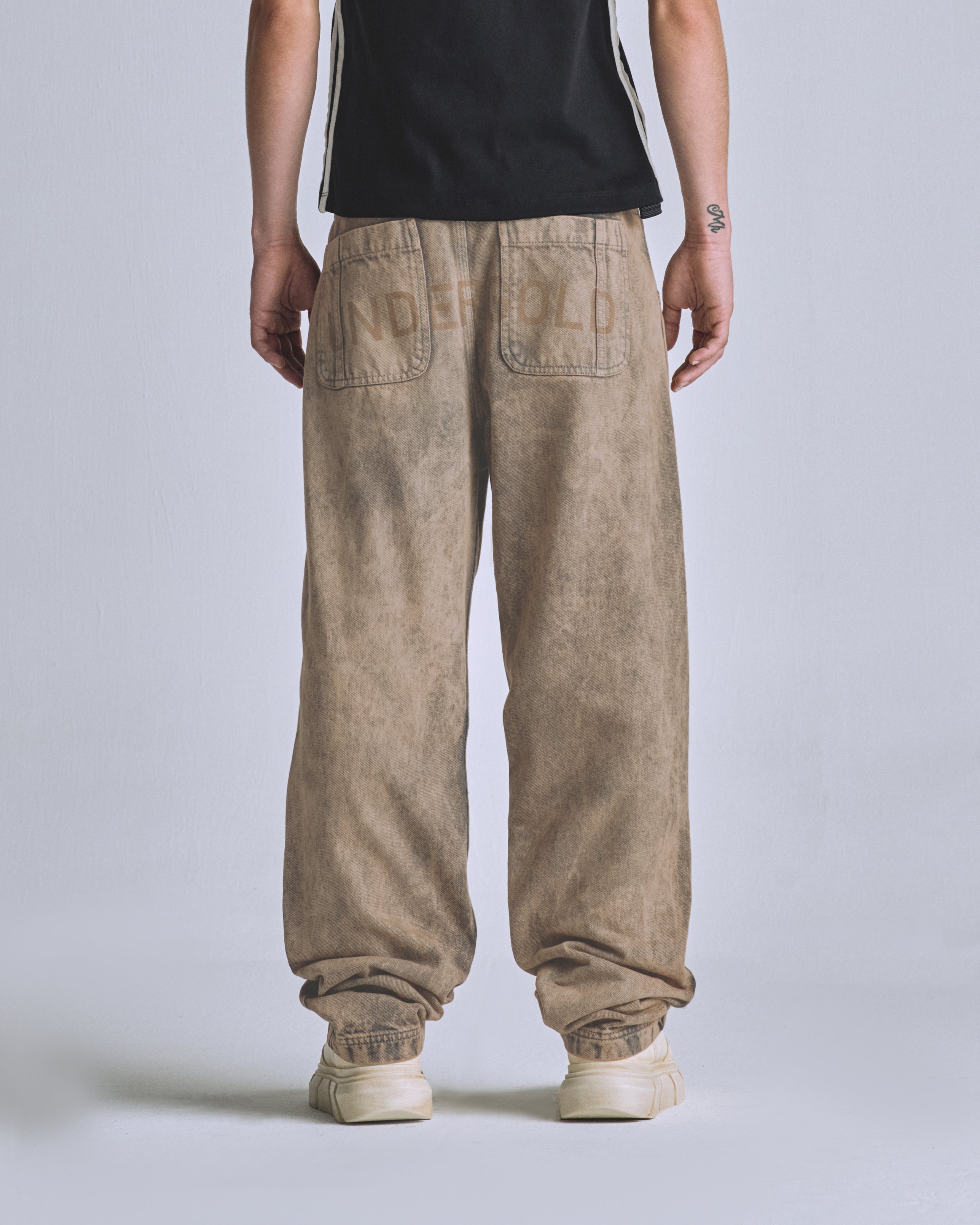 Basics UNDERGOLD Regular Jean Washed Brown Basics UNDERGOLD Regular Jean Washed Brown