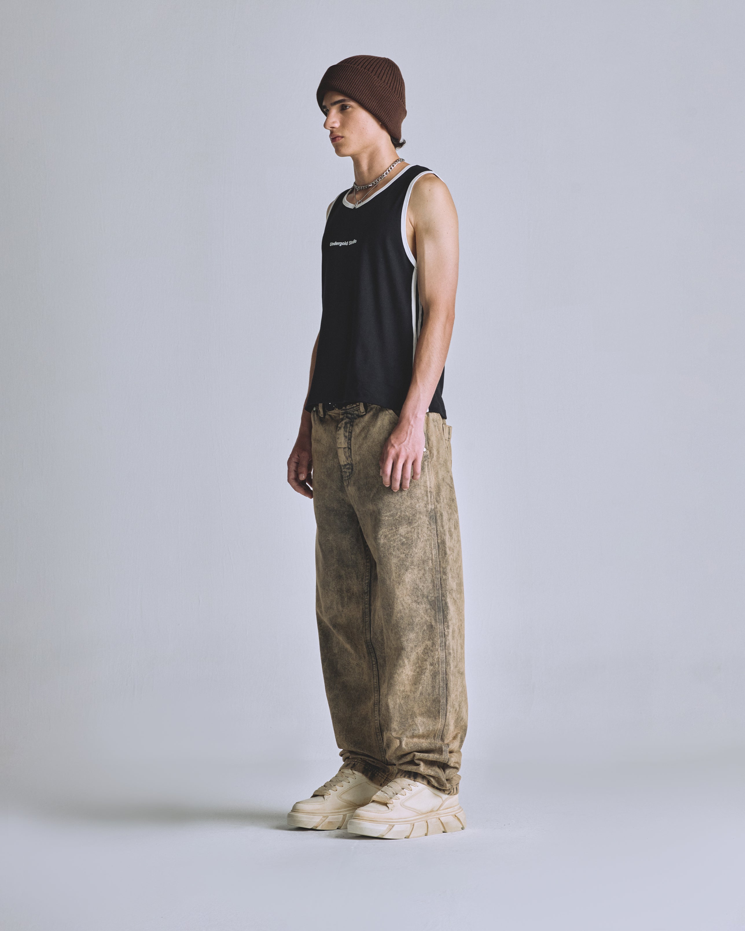 Basics Undergold Studio Biased Tank Top Black Basics Undergold Studio Biased Tank Top Black