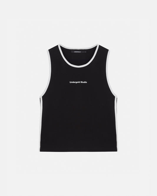 Basics Undergold Studio Biased Tank Top Black