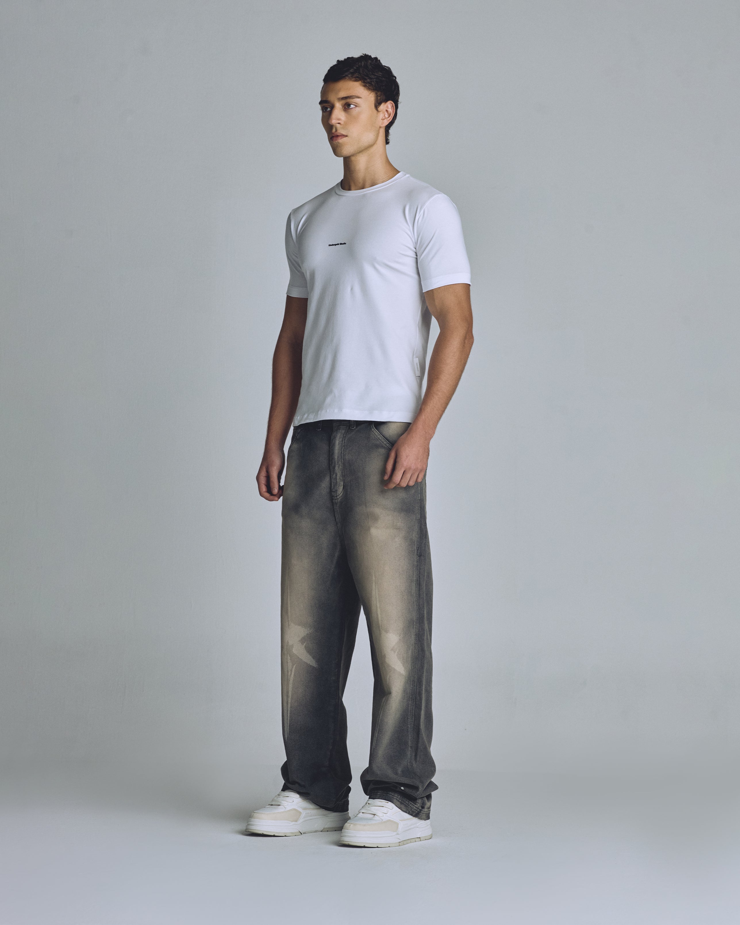 Basics Undergold Studio Ultra Slim Tshirt White Basics Undergold Studio Ultra Slim Tshirt White