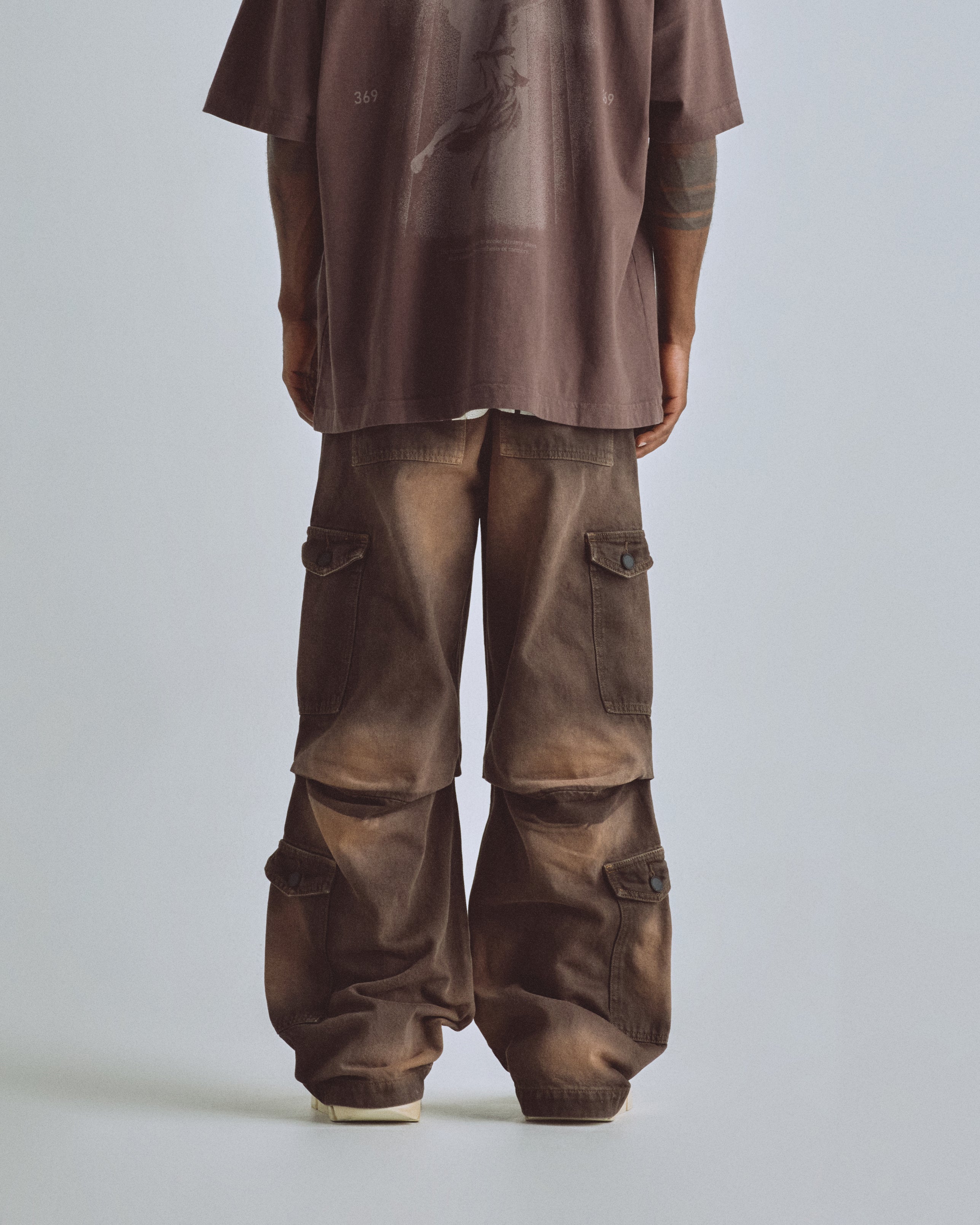 Basics UNDGLD Pockets Jean Faded Brown Basics UNDGLD Pockets Jean Faded Brown