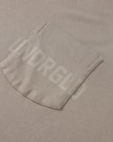 Basics UNDRGLD Boxy Fit Pocket Tshrit Light Brown Basics UNDRGLD Boxy Fit Pocket Tshrit Light Brown