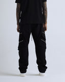 Basics Wide Cargo Pant Black Basics Wide Cargo Pant Black