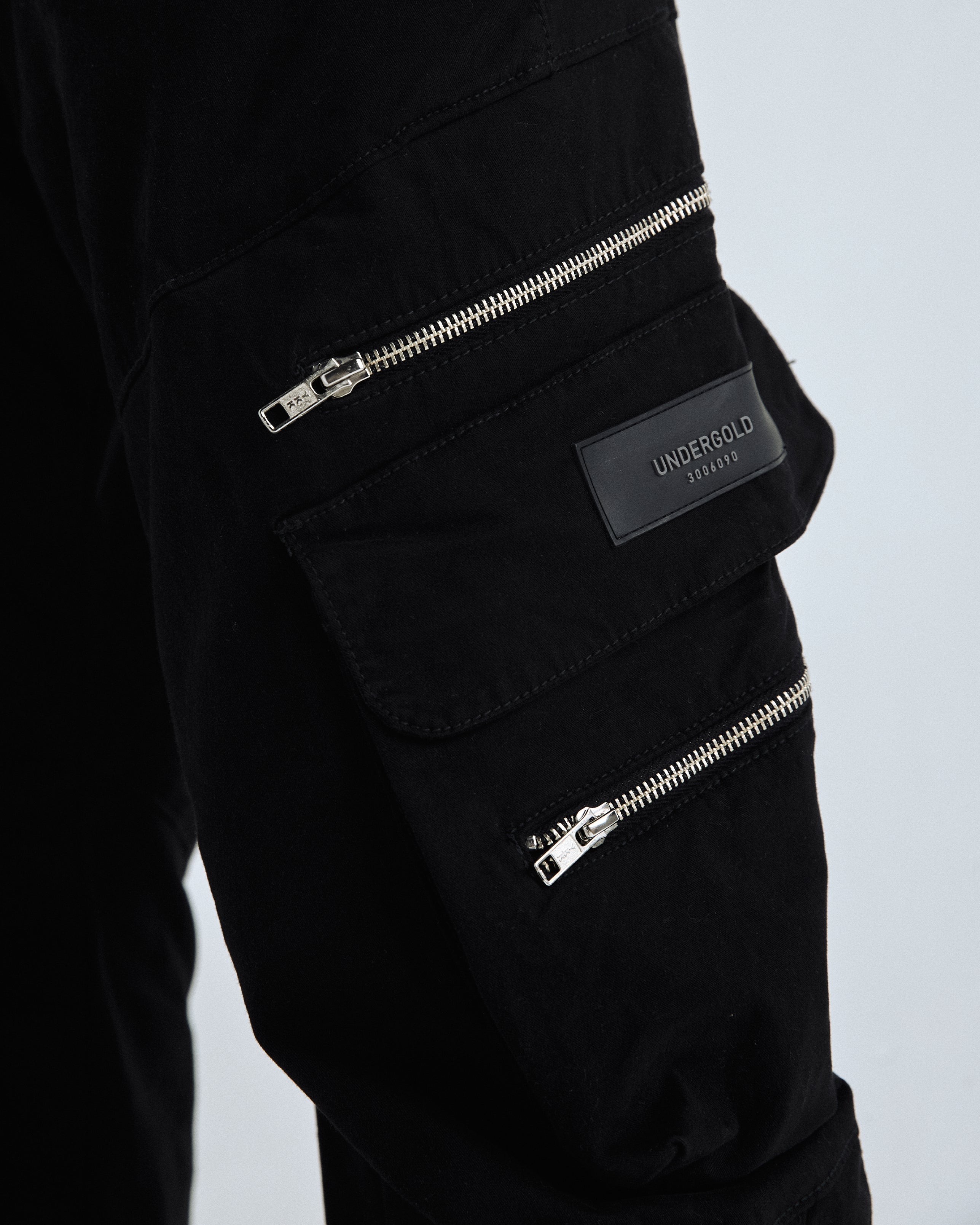 Basics Wide Cargo Pant Black Basics Wide Cargo Pant Black
