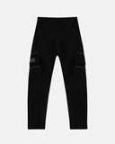 Basics Wide Cargo Pant Black Basics Wide Cargo Pant Black