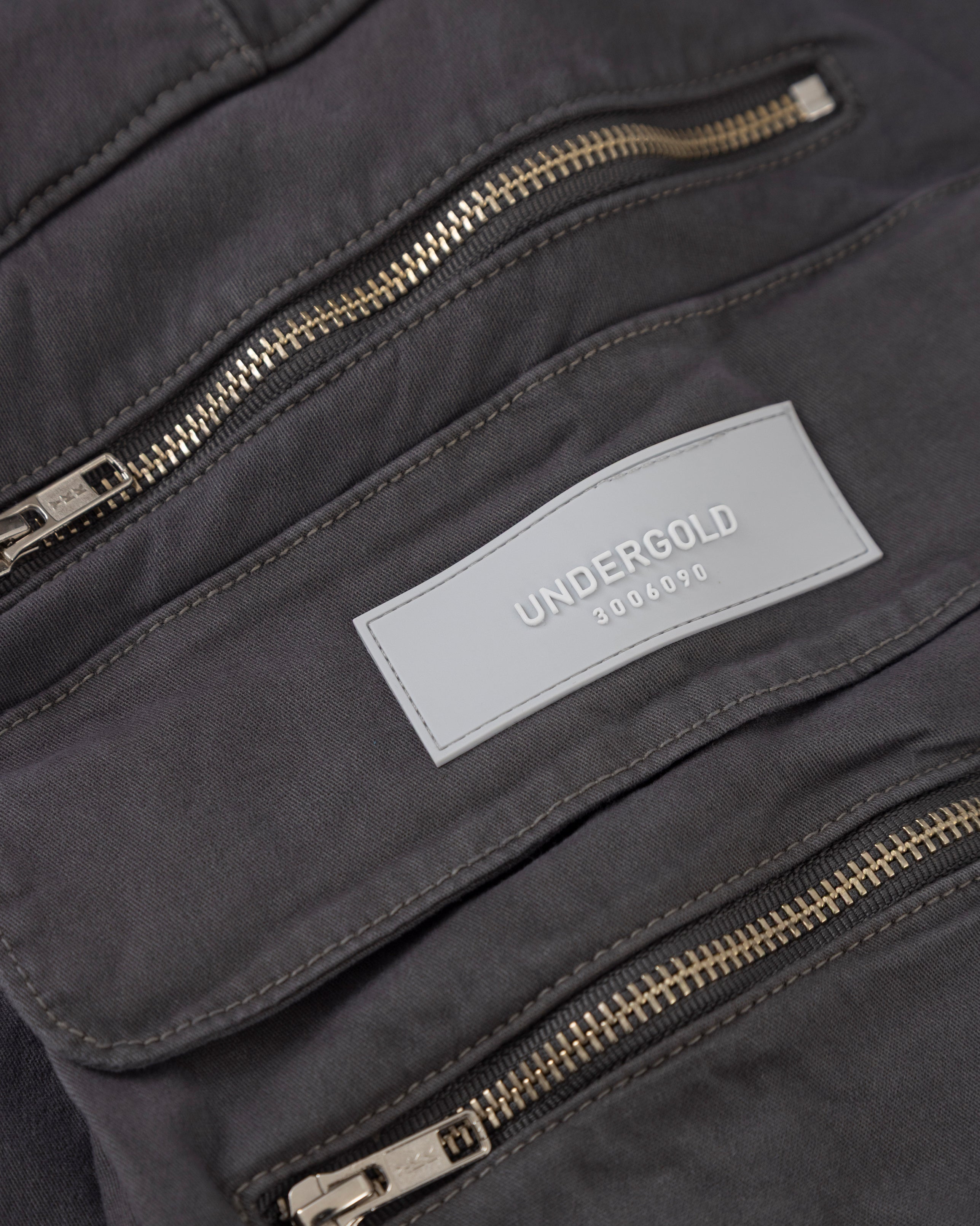 Basics Wide Cargo Pants Silver Basics Wide Cargo Pants Silver