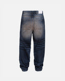 Basics Wide Jean Polluted Blue Basics Wide Jean Polluted Blue