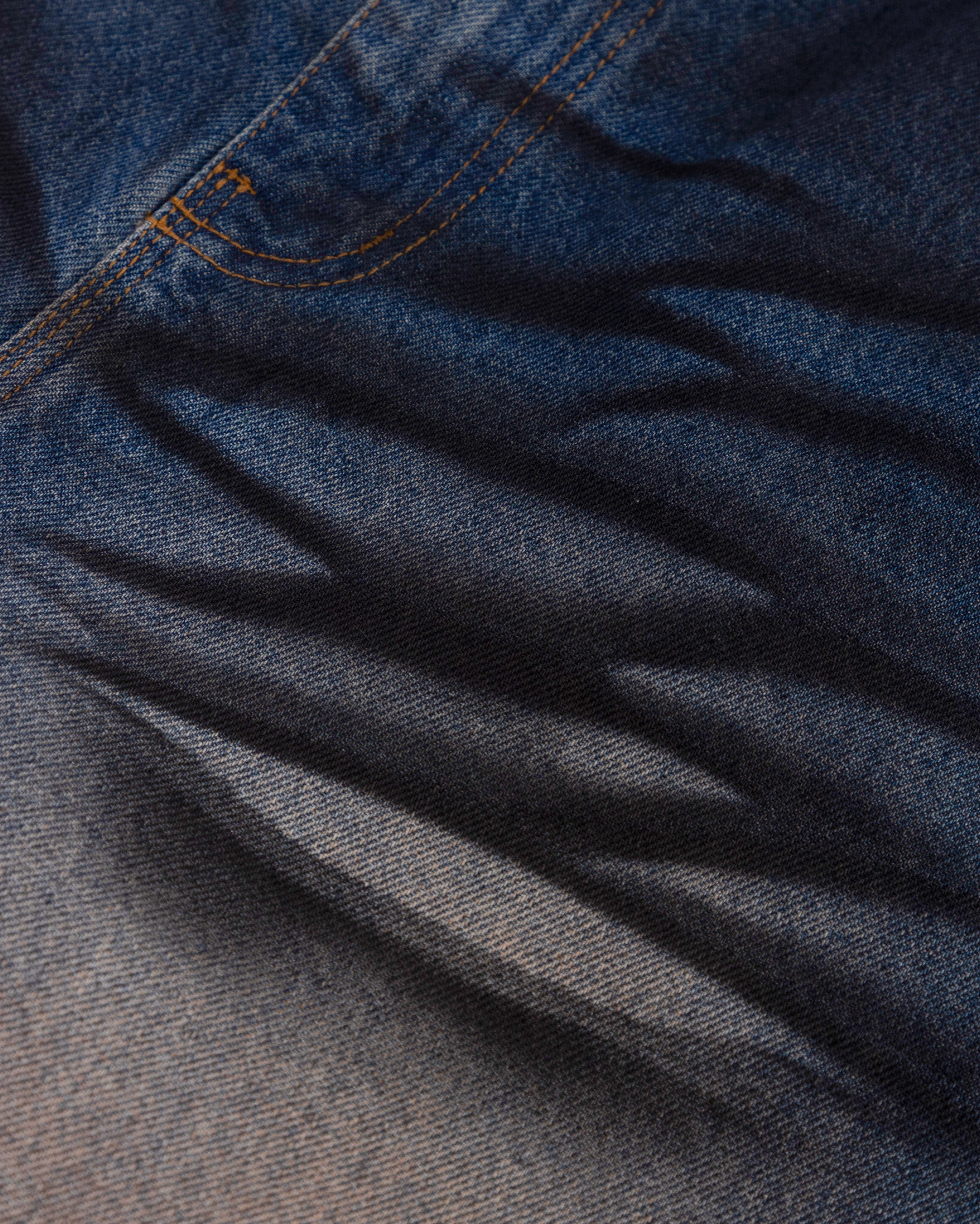 Basics Wide Jean Polluted Blue Basics Wide Jean Polluted Blue